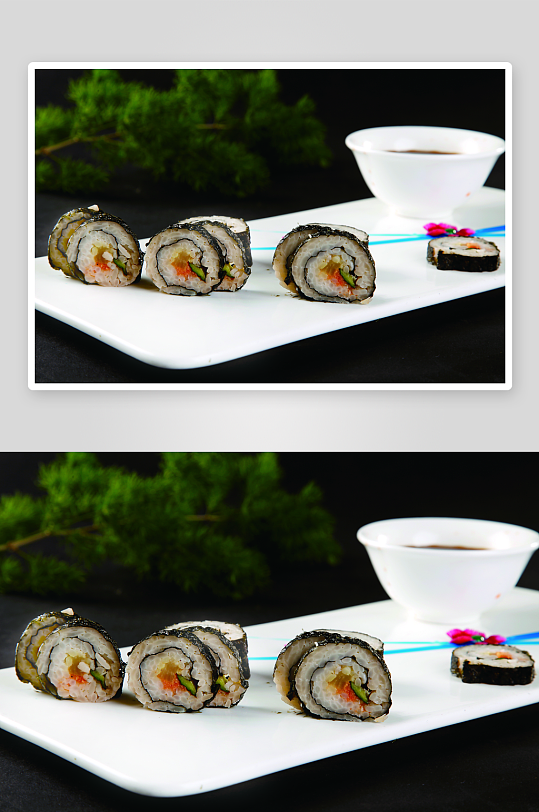 日式寿司太卷4美食高清摄影图
