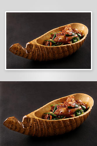 小炒肉回锅肉美食高清摄影图