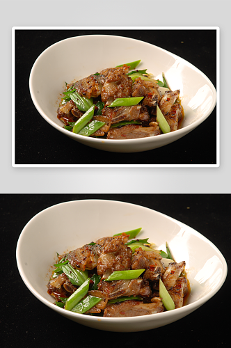 小炒肉回锅肉美食高清摄影