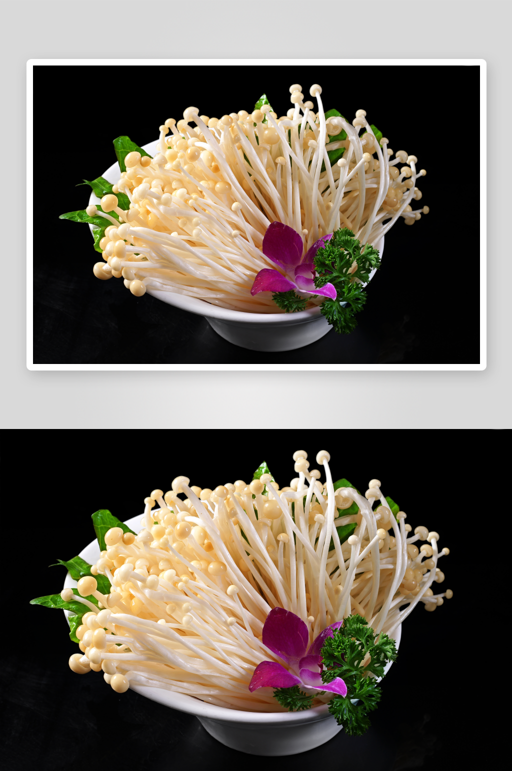 鲜菌菇美食高清图素材