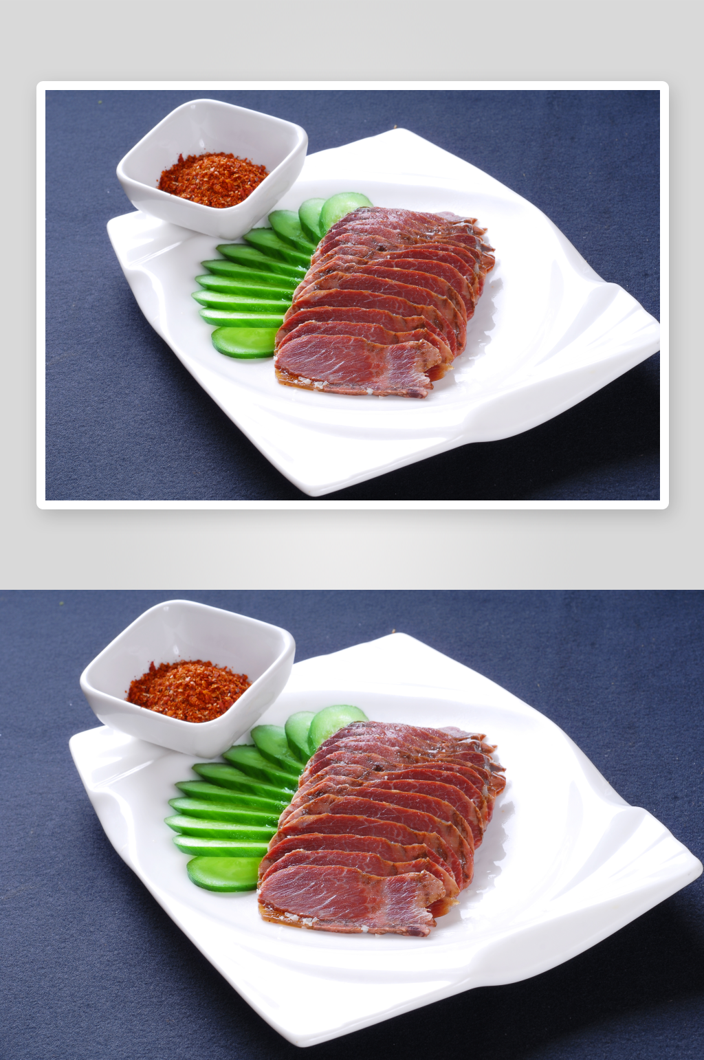 蜀京香特色驴肉凉菜美食摄影图素材