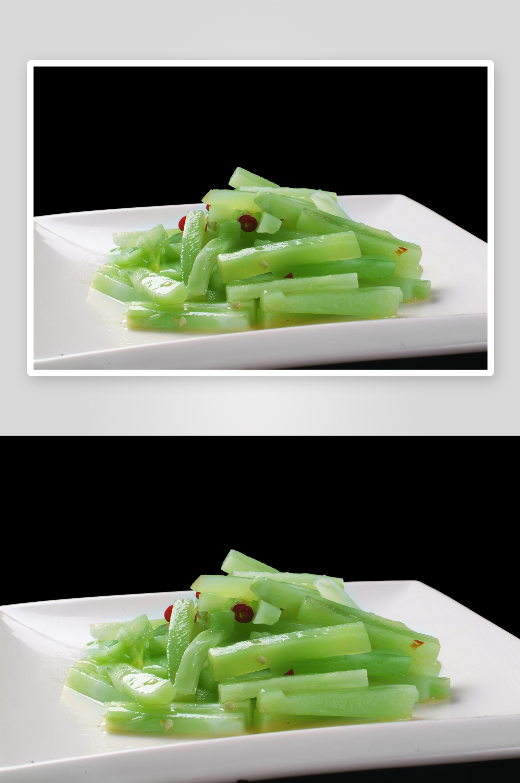 口口脆凉菜美食摄影图素材