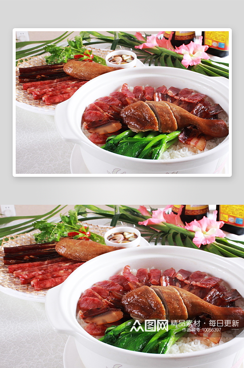 海鲜焗饭美食高清摄影图素材