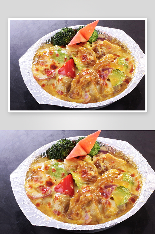 葡国咖喱扣蹄筋焗饭