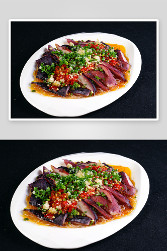 剁椒海香菇美食高清摄影图