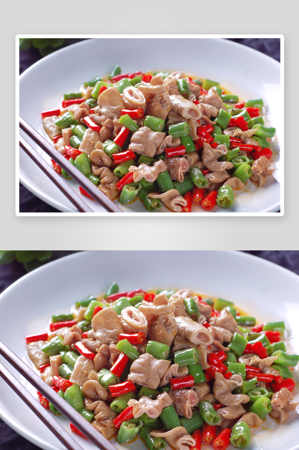 关公肥肠美食高清摄影图素材