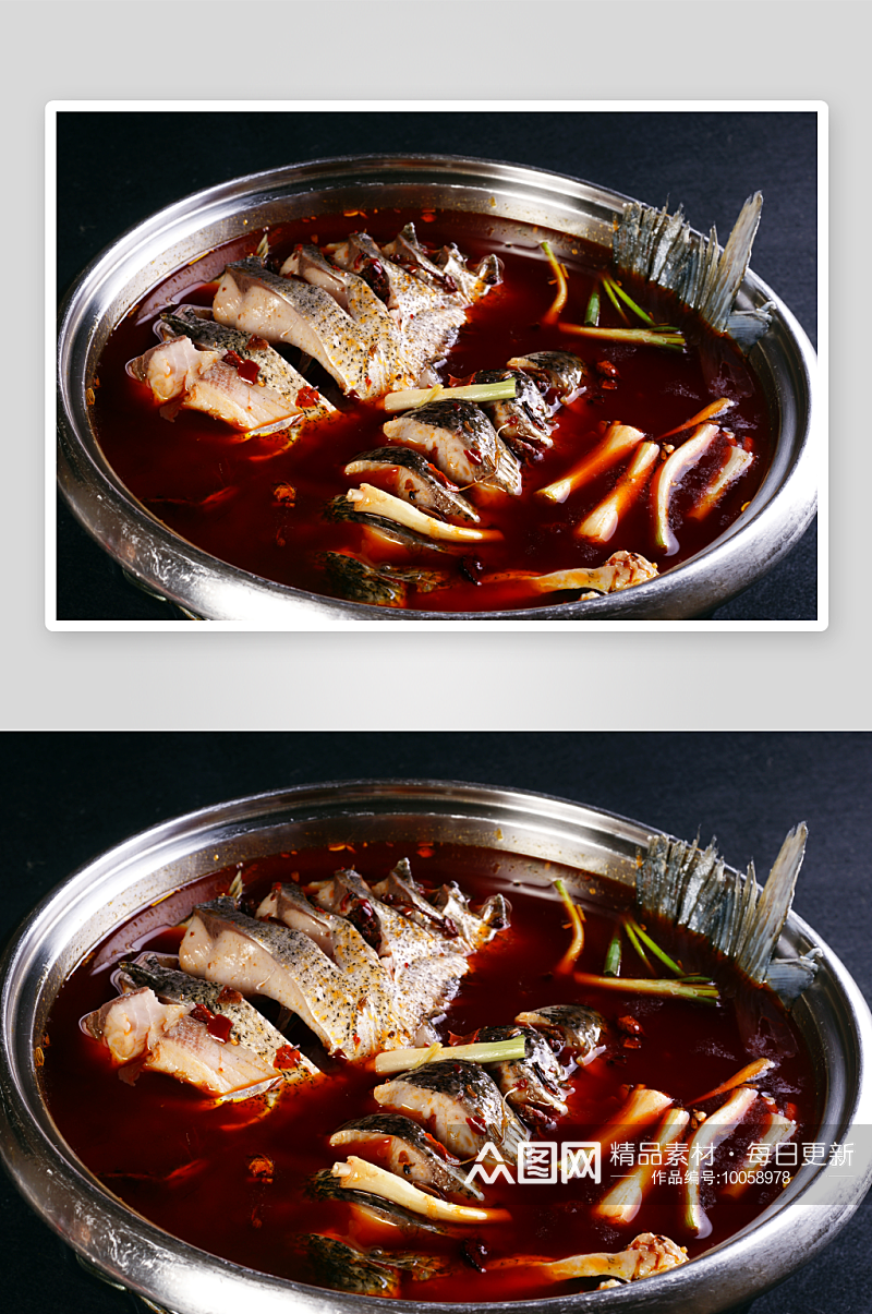 火锅鱼美食高清摄影图素材