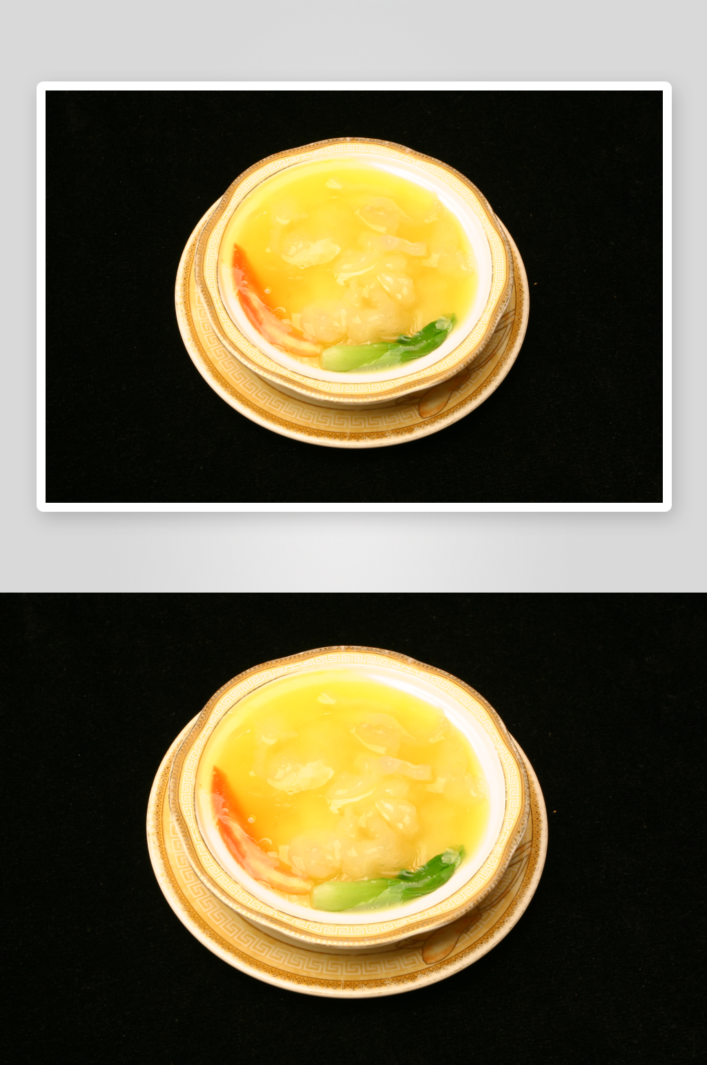 鸡汁鱼肚美食高清摄影图素材