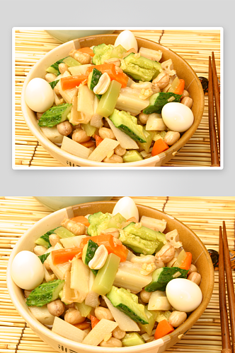 白洋淀碗菜美食高清摄影图
