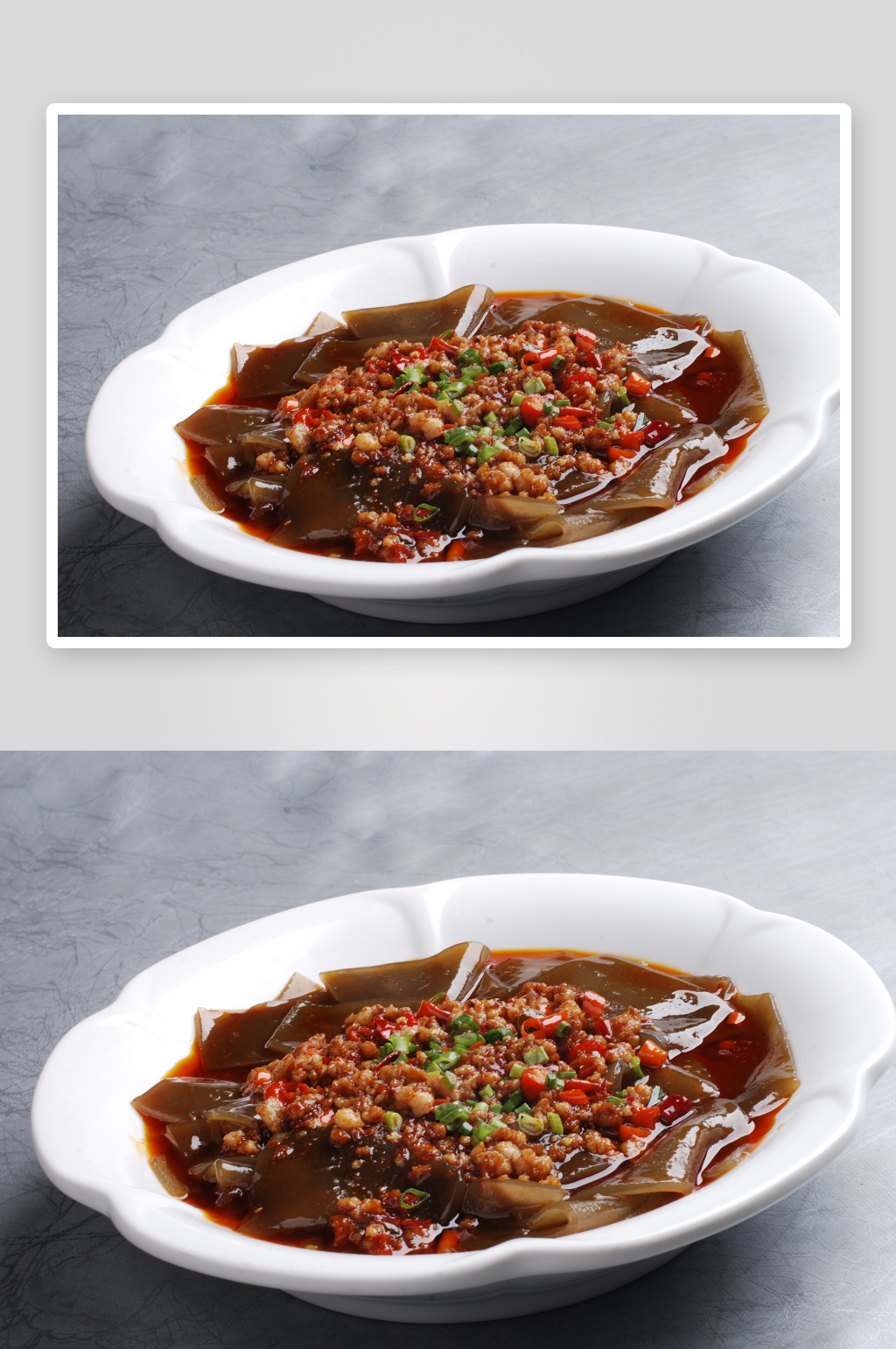 茯苓粑酱肉沫美食高清摄影图素材