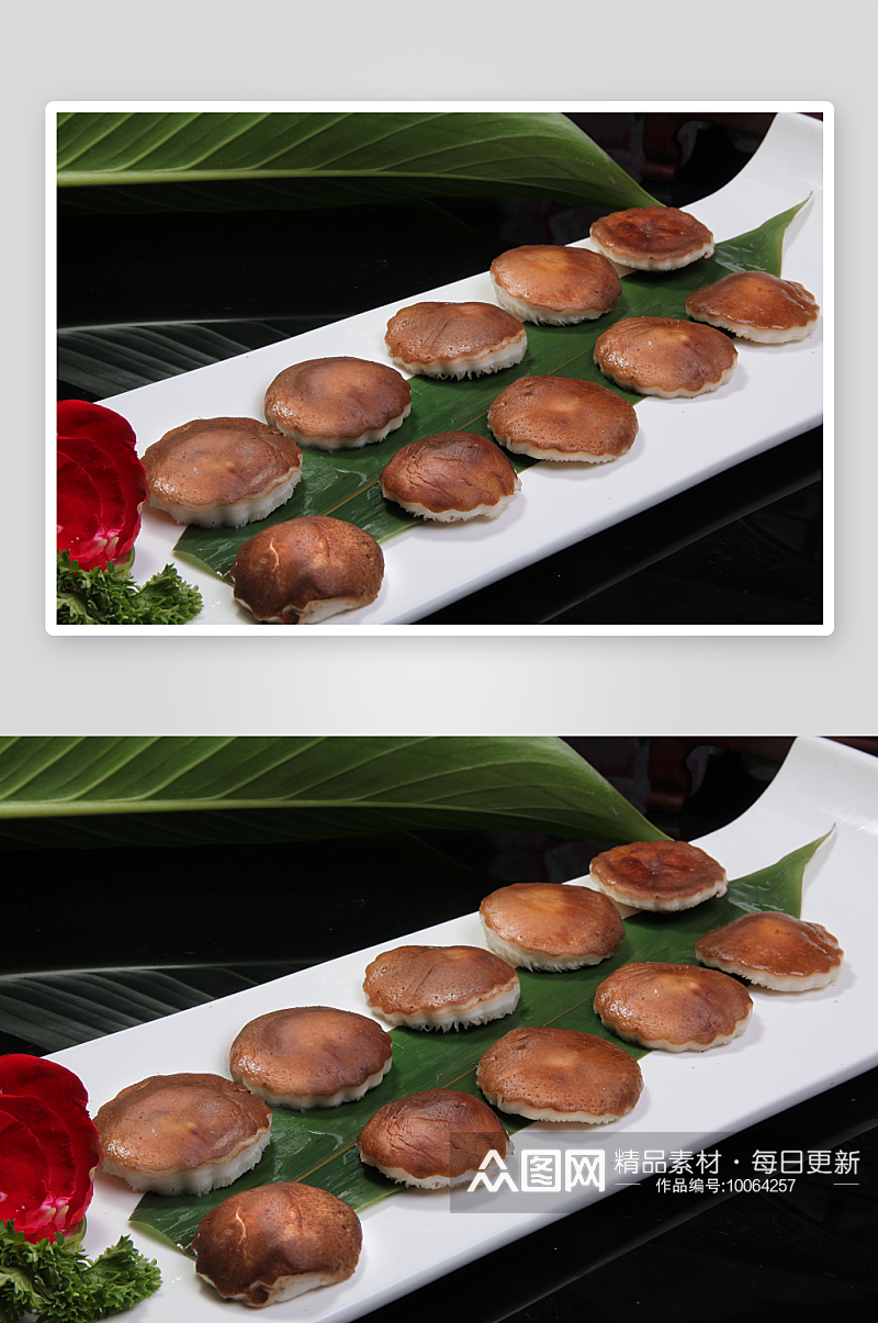 野生鲜香菇美食高清摄影图素材