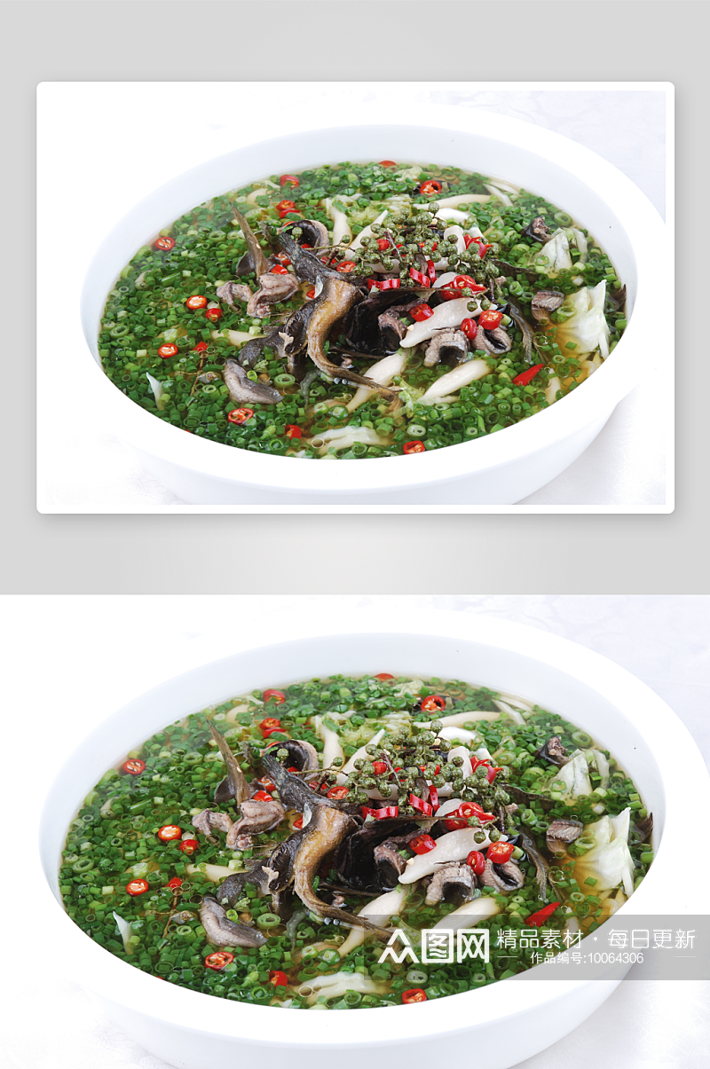 面疙瘩煮泥鳅元美食高清摄影图素材