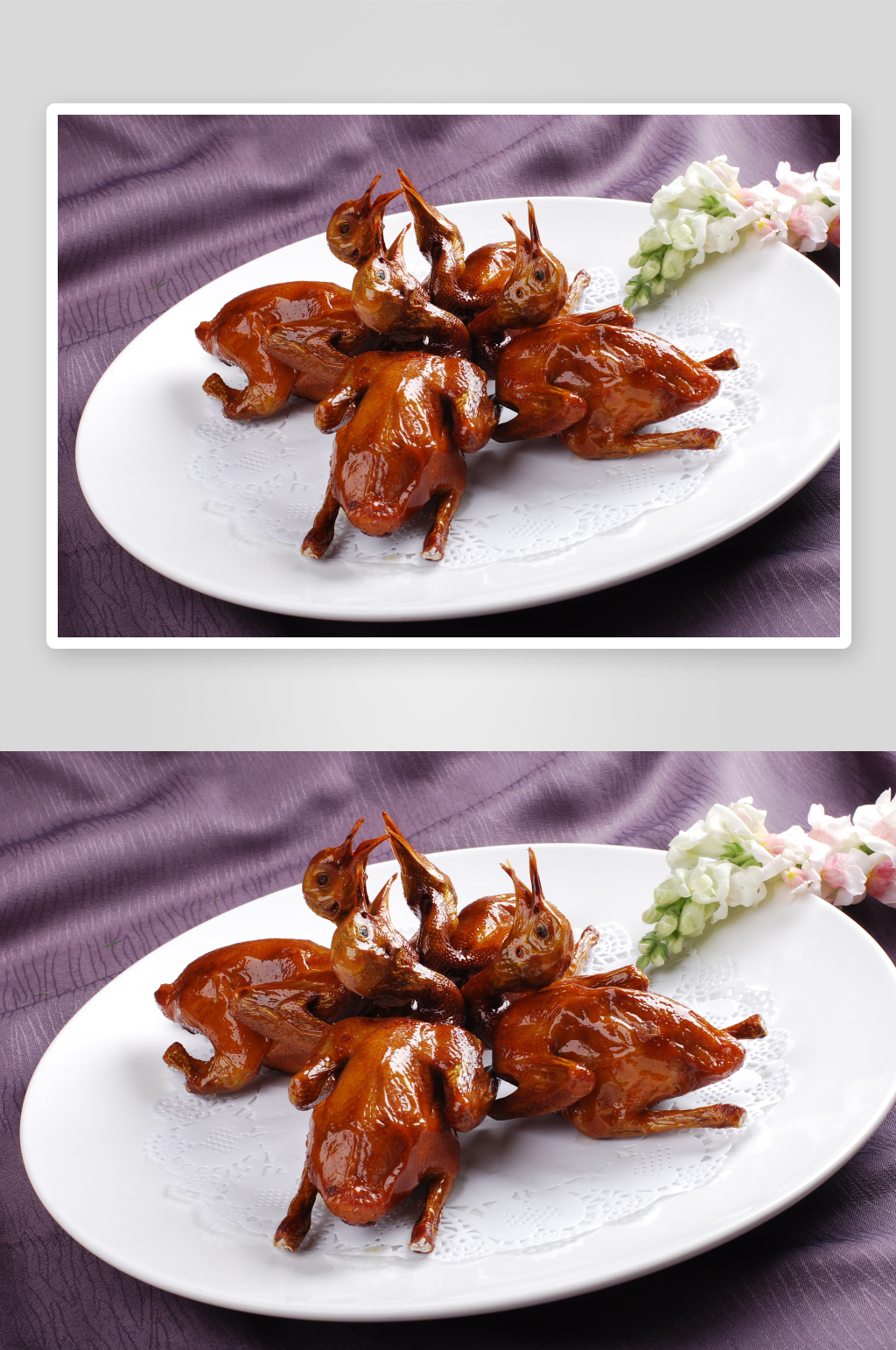 中山妙龄鸽只美食高清摄影图素材