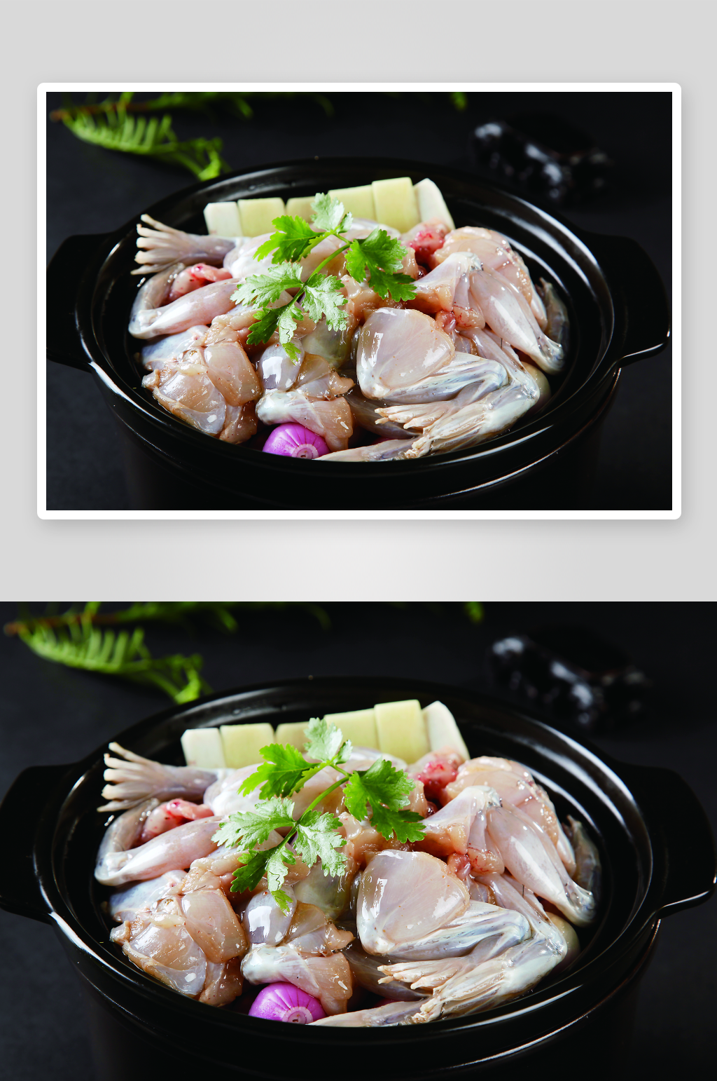 生者牛蛙美食高清摄影图素材