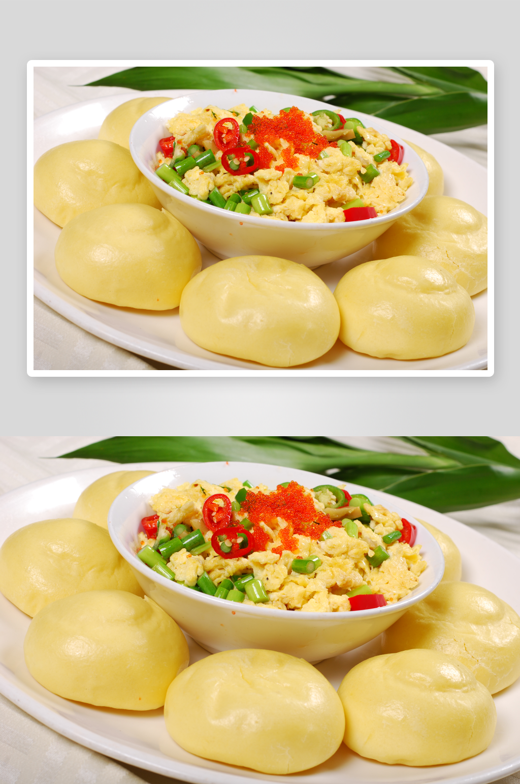 渔家小炒窝窝头美食高清摄影图素材
