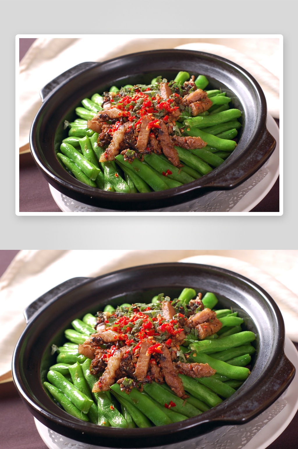 湘菜马来砂锅贵豆美食高清摄影图素材