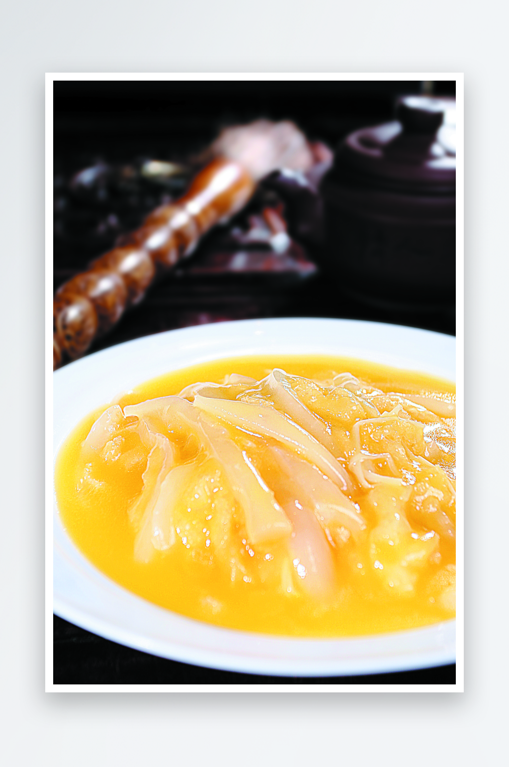 浓汁三丝美食高清摄影图素材