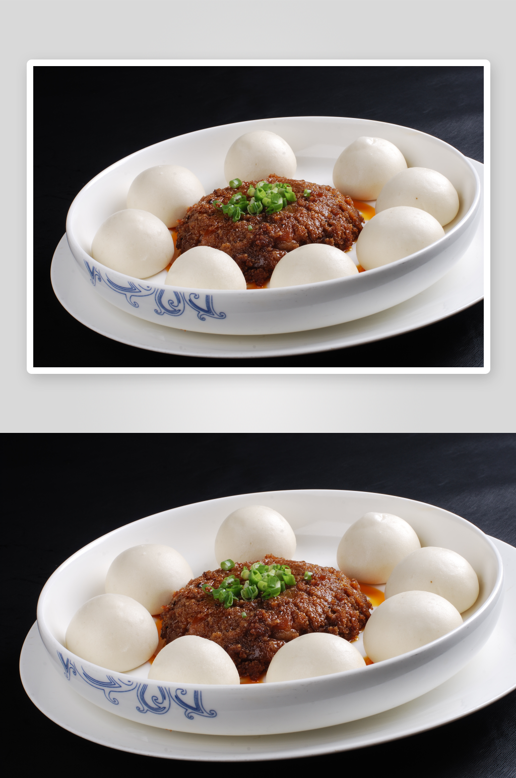 酒肆咱舅的粉蒸肉皮美食高清摄影图素材