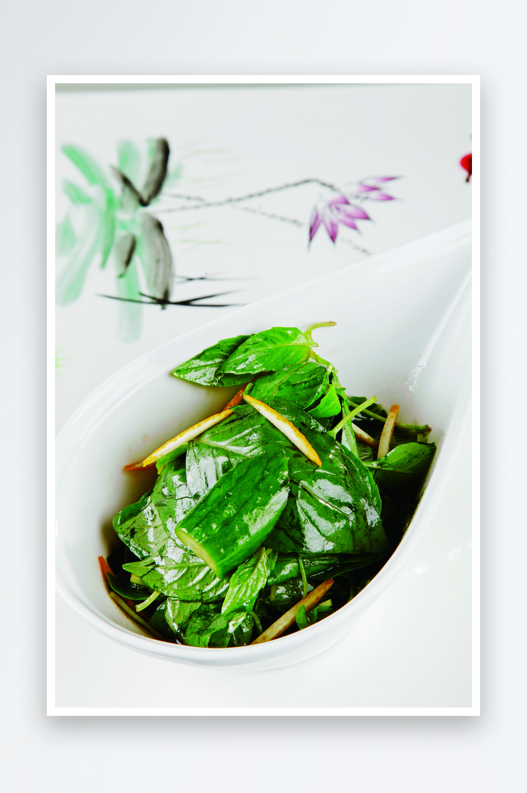 荆芥黄瓜美食高清摄影图素材