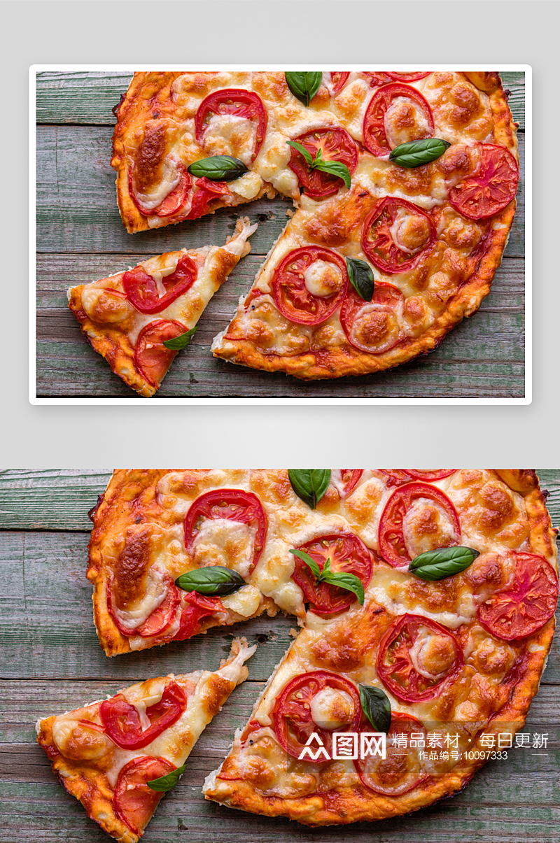披萨美食高清摄影素材