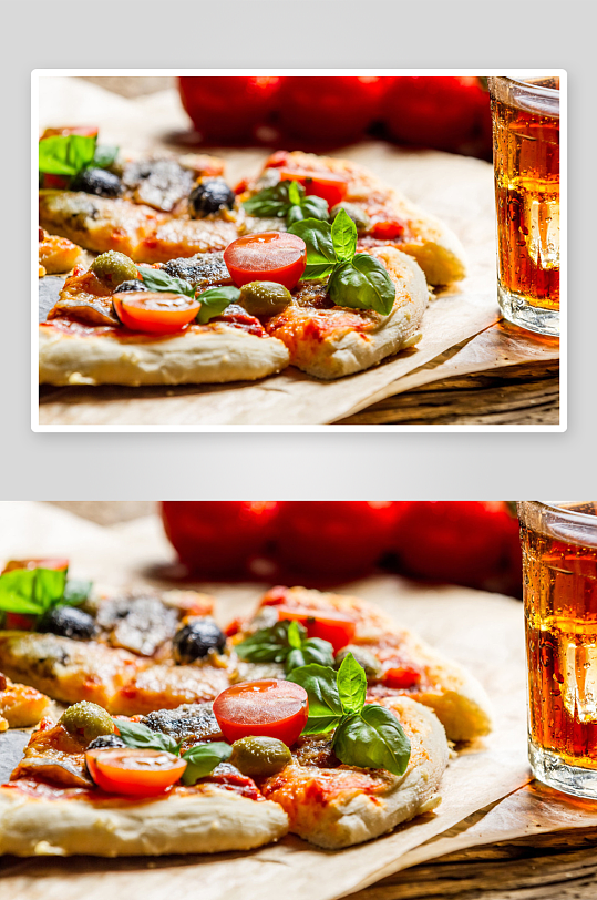 披萨美食高清图摄影