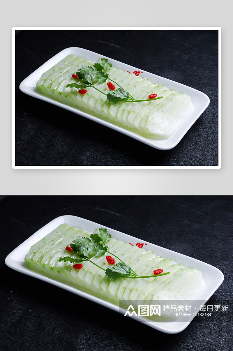 素菜类冬瓜美食高清摄影图素材