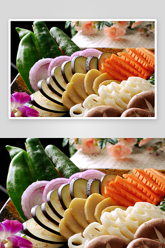 蔬菜时令蔬菜美食高清摄影图