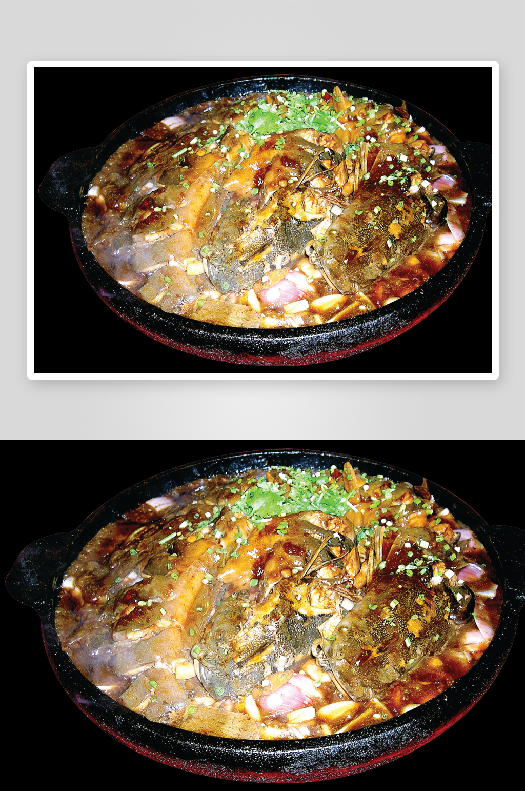 铁板鲶鱼美食高清摄影图素材
