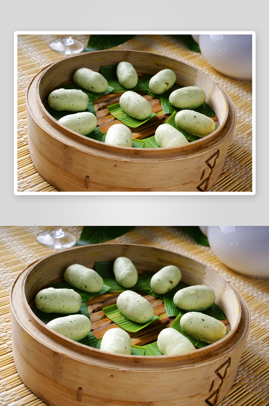 点心叶儿粑美食高清摄影图素材