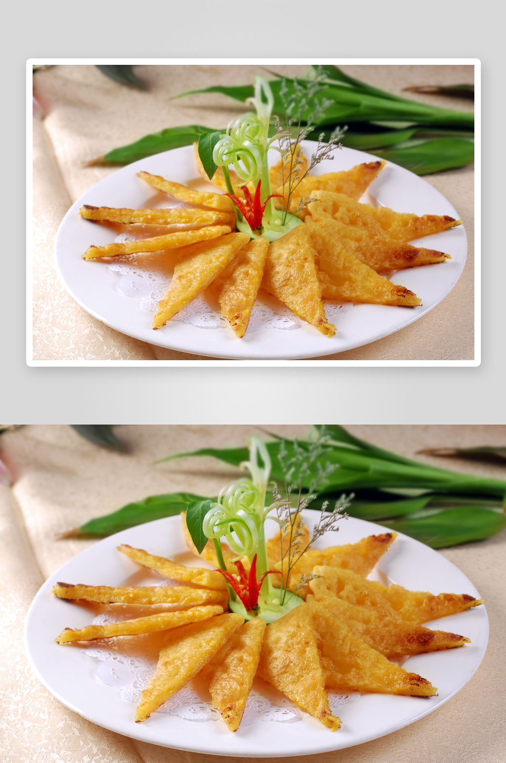 小吃香甜玉米饼美食高清摄影图素材