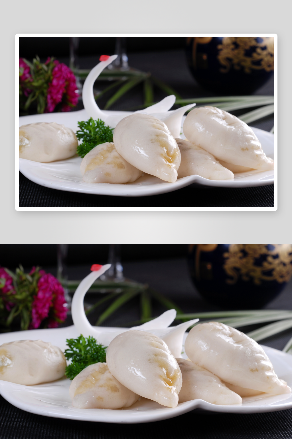 小吃柳叶菌香包美食高清摄影图素材
