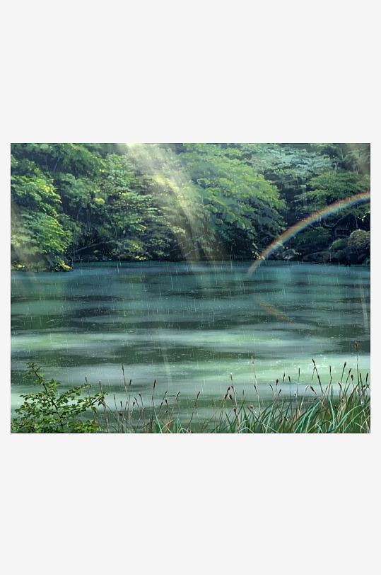 唯美自然风景秀美山河高清图摄影