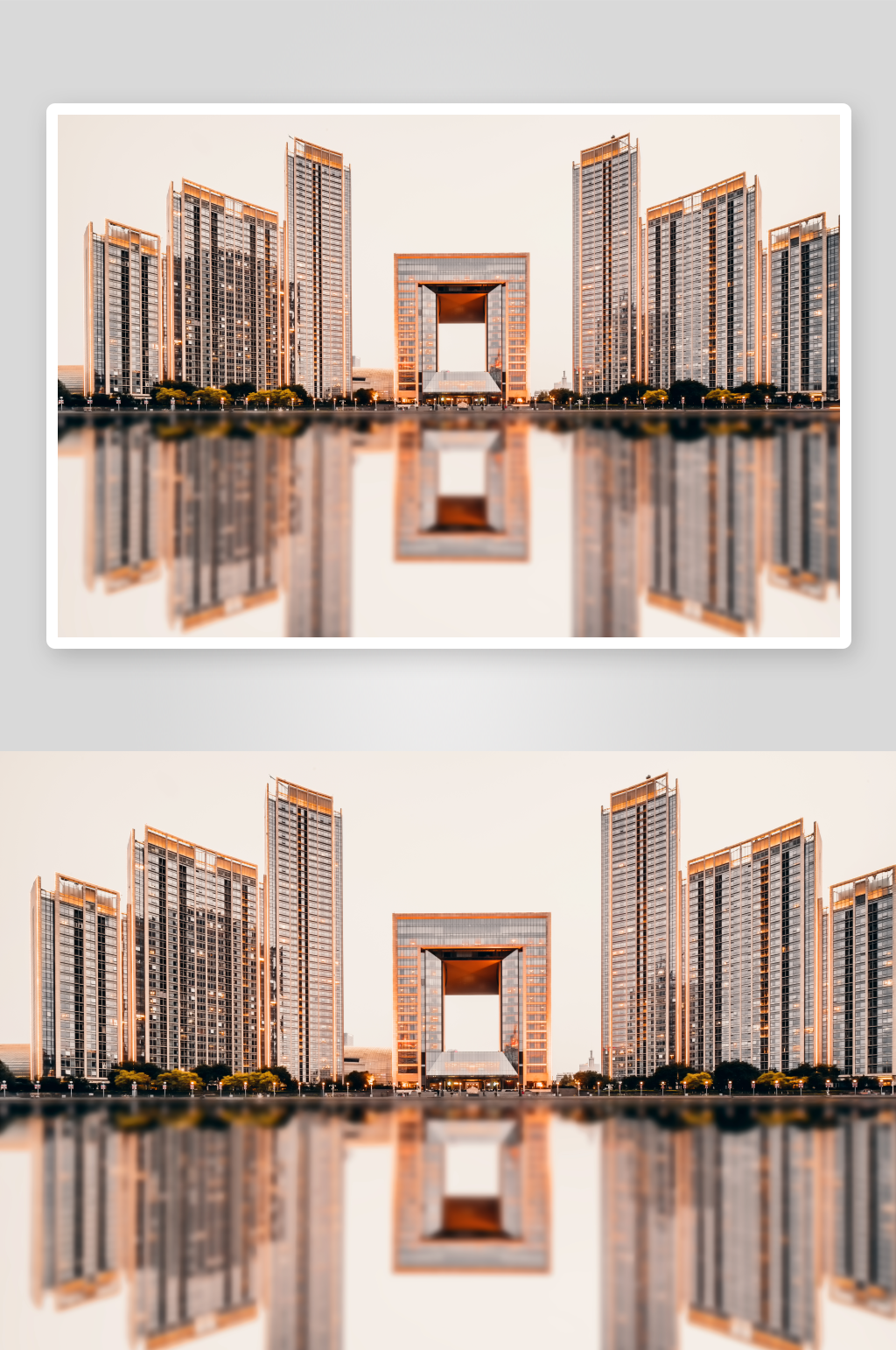 天津现代建筑实拍高清图摄影素材