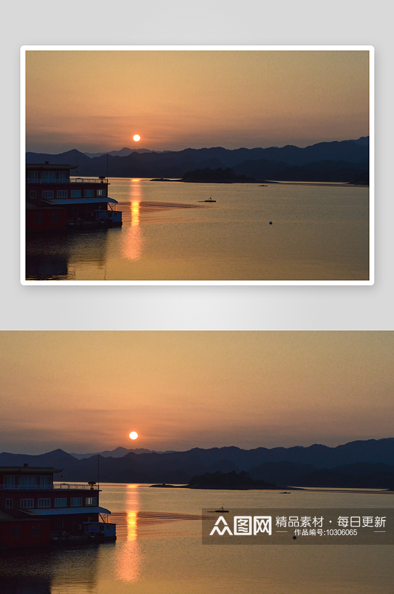杭州千岛湖风景区素材