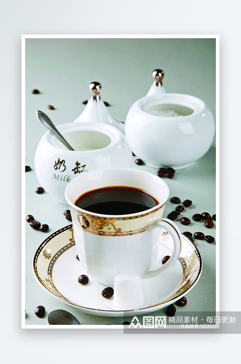 极品蓝山咖啡美食高清摄影图素材