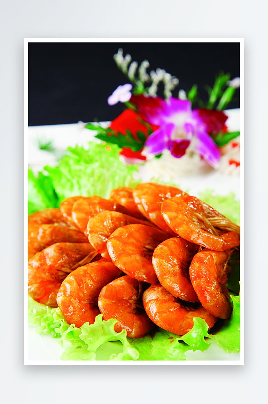 龙行天下美食高清摄影图