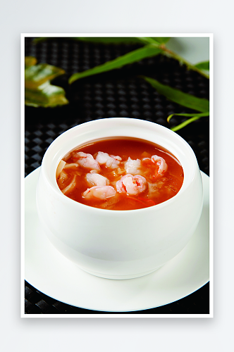 红炖海鲜盅美食高清摄影图