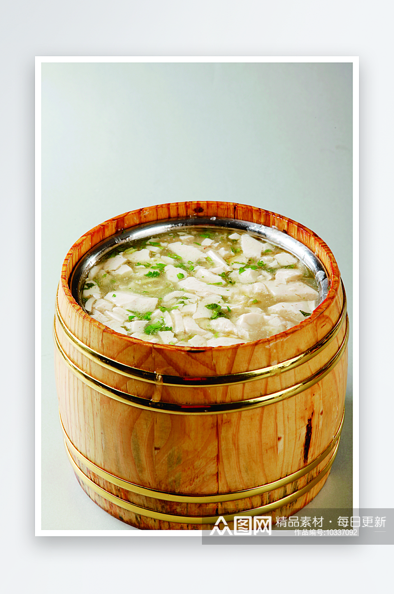平桥豆腐美食高清摄影图素材