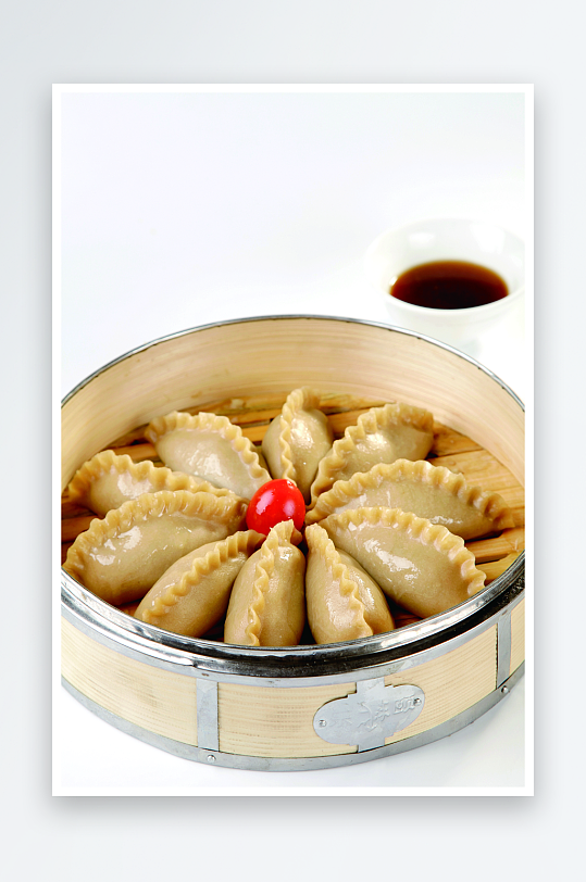 酸菜莜面饺子美食高清摄影图