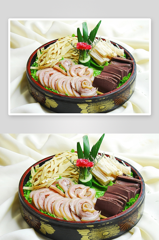 湘式涮羊肉美食高清摄影图
