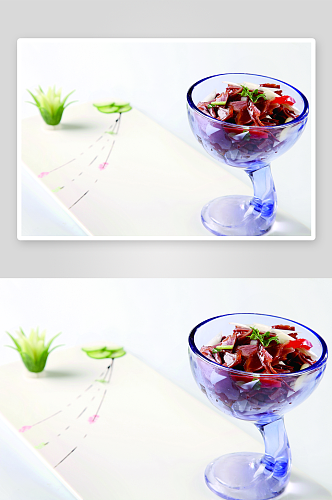 香麻鸭胗美食高清摄影图