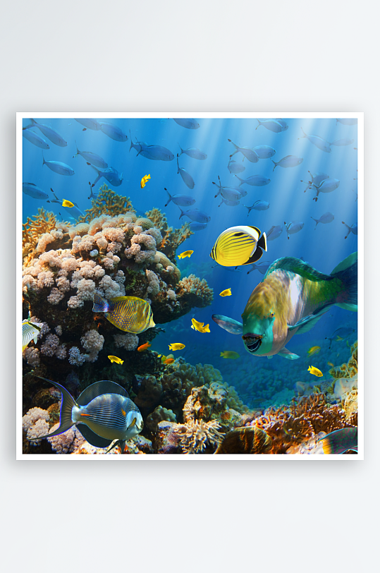 海底世界自然风景高清图摄影