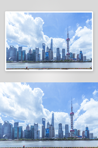上海东方明珠高清图摄影