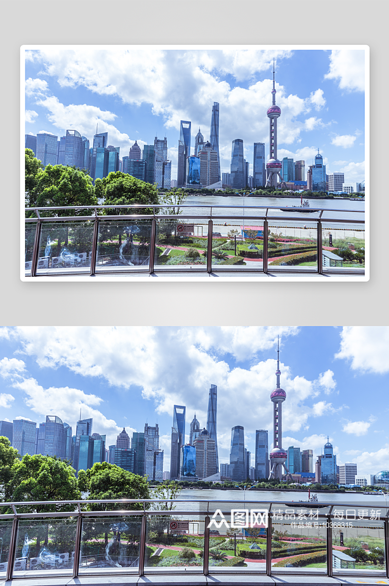 上海东方明珠高清图摄影素材