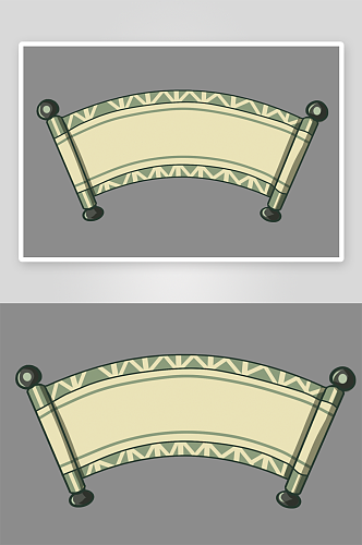 古风卷轴免扣图片
