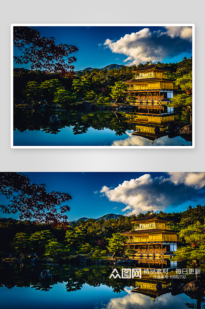 日本自然风景建筑素材