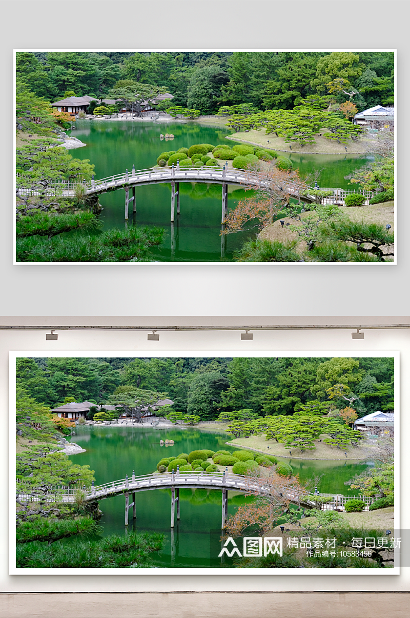 日本自然风景建筑摄影图素材