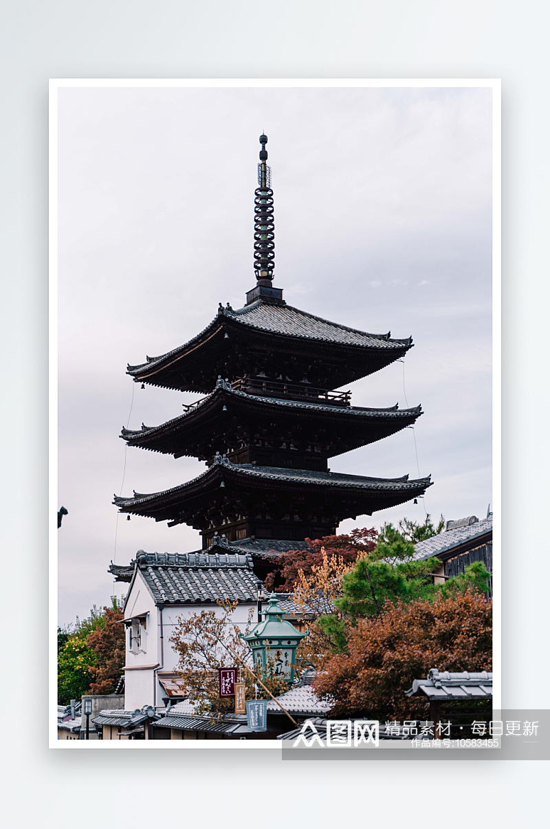 日本自然风景建筑摄影图素材