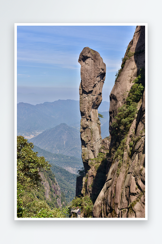 户外山顶自然风景