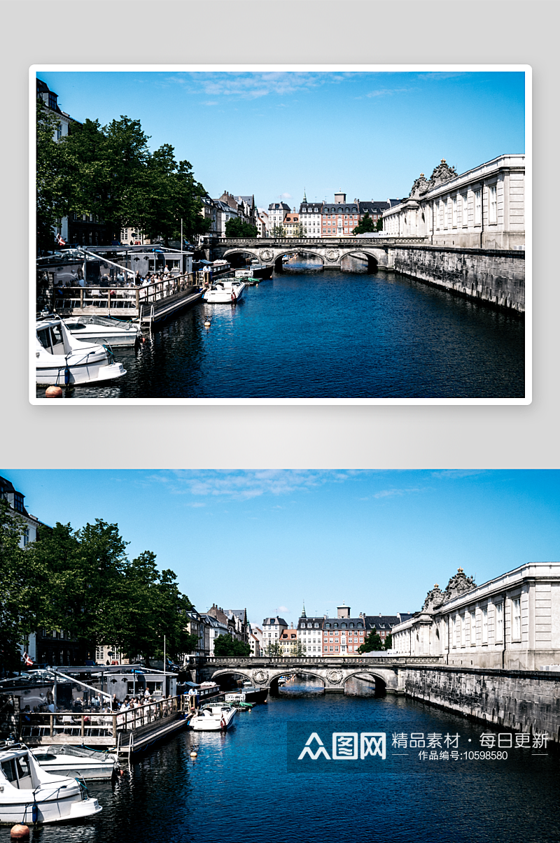 哥本哈根风景建筑素材